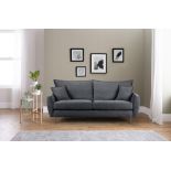 *TRADE LOT* 5 X Brand new Boxed 3 Seater Milano Sofa in Charcoal