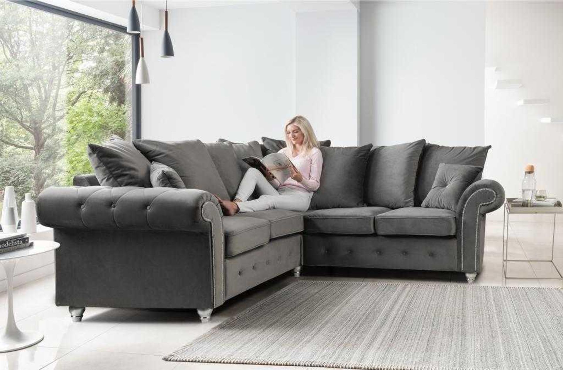 BRAND NEW Bedford corner sofa. RRP: £1,399