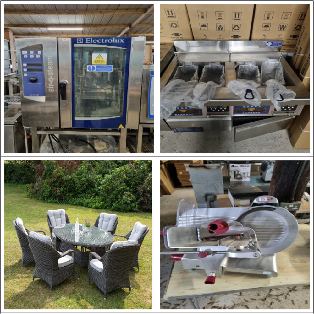 *HUGE CATERING EQUIPMENT SALE* Combi Ovens, Fridges, Meat Slicers, Microwaves, Fly Killers, Chopping Boards, Fryers Plus New Outdoor Furniture!