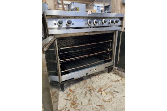 Six Ring Falcon Dominator Gas Cooker - Image 2 of 3