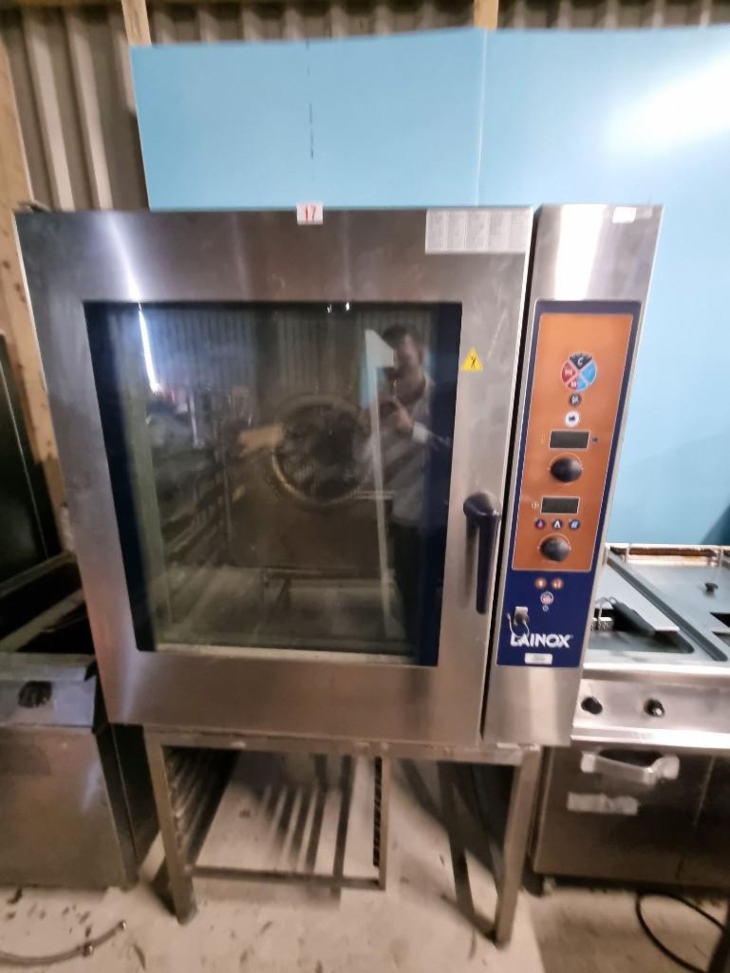 Lainox 10 Grid Combi Oven on Stand