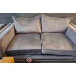 *EX DISPLAY* Laurence Llewelyn Bowen large 2 seater sofa with hand studding.