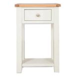 *EX DISPLAY* Melbourne ivory 1 drawer console table.