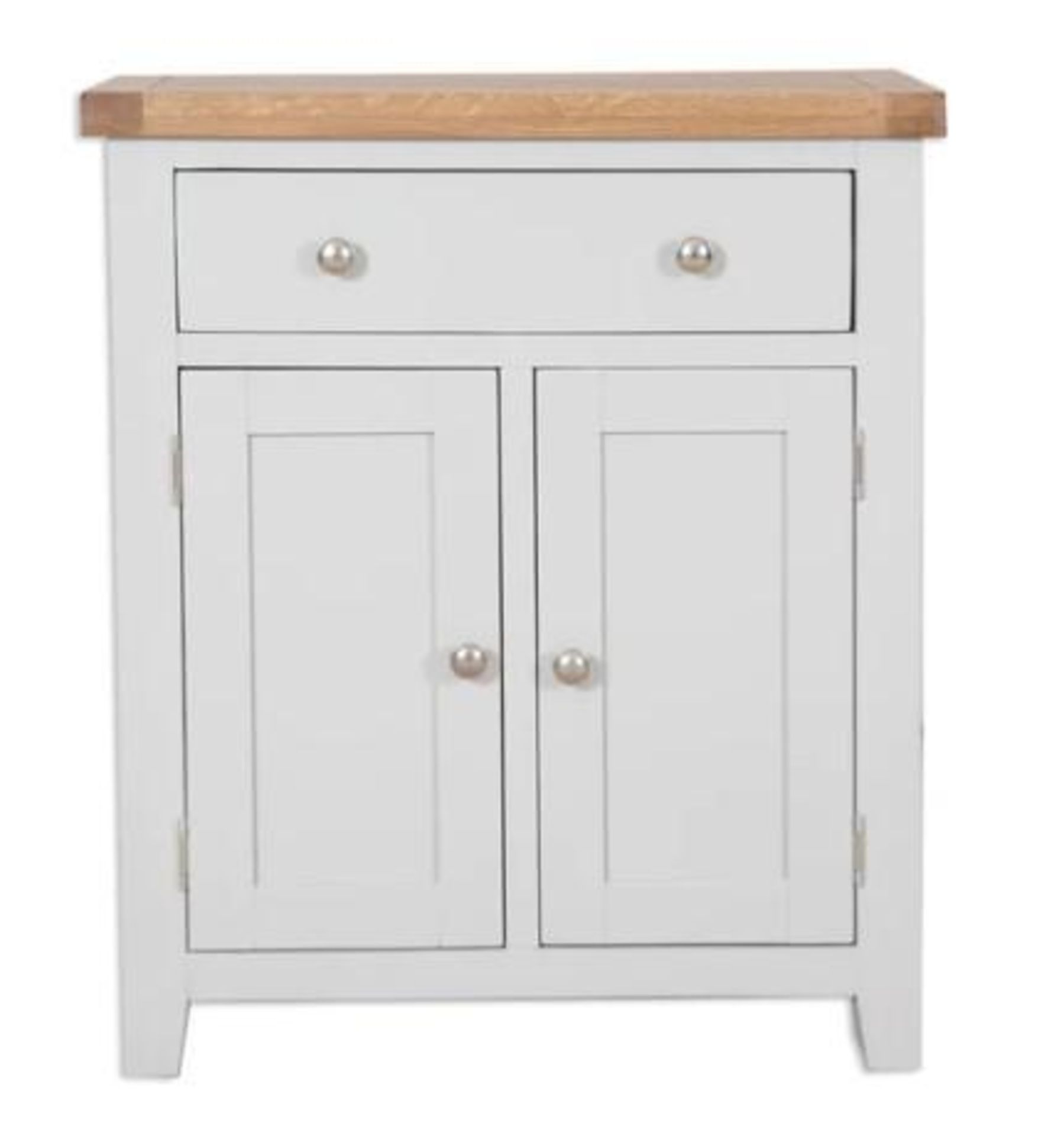 *EX DISPLAY* Melbourne ivory hall cabinet. RRP: £359.00