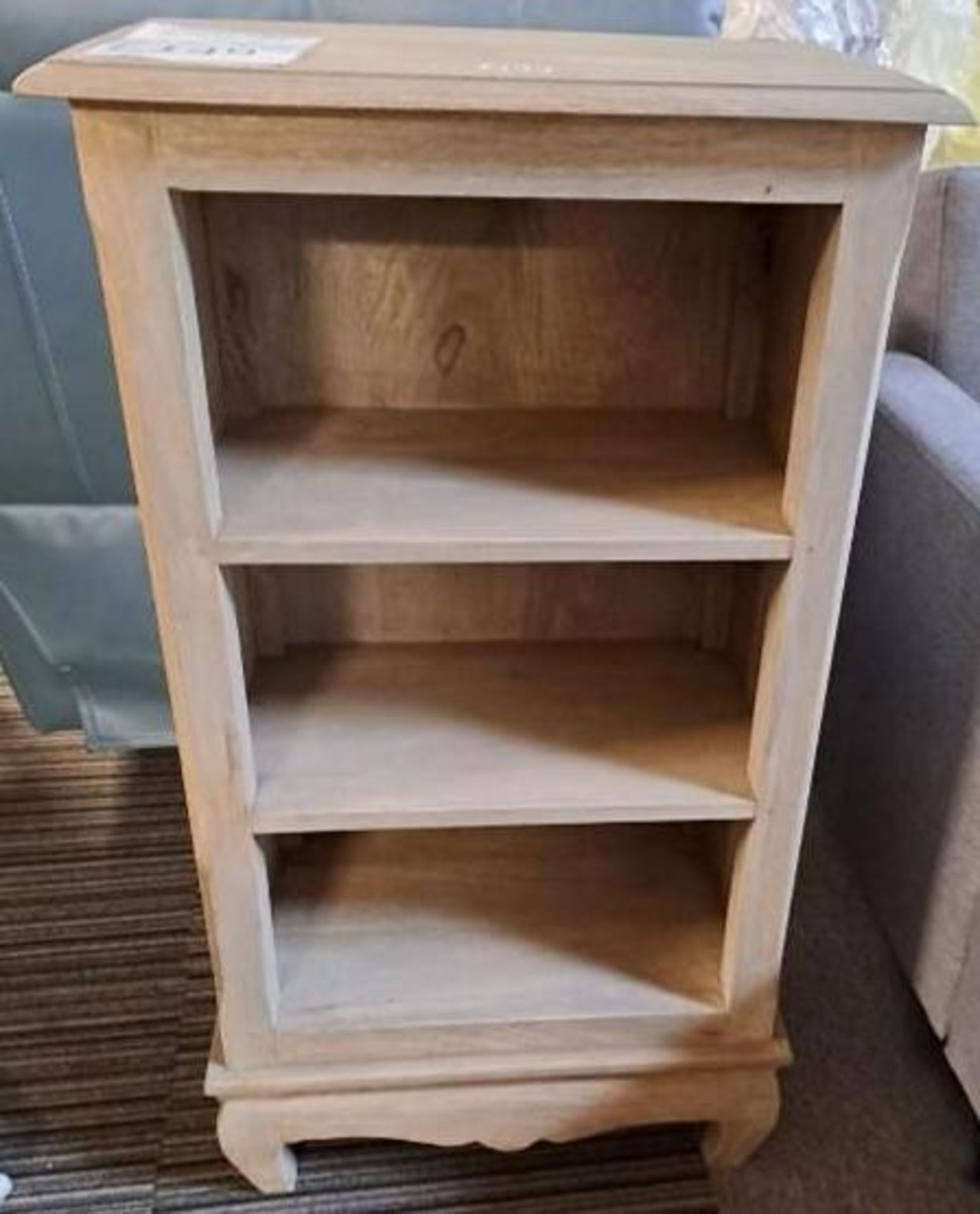 *EX DISPLAY* IFD Country oak open book case unit.