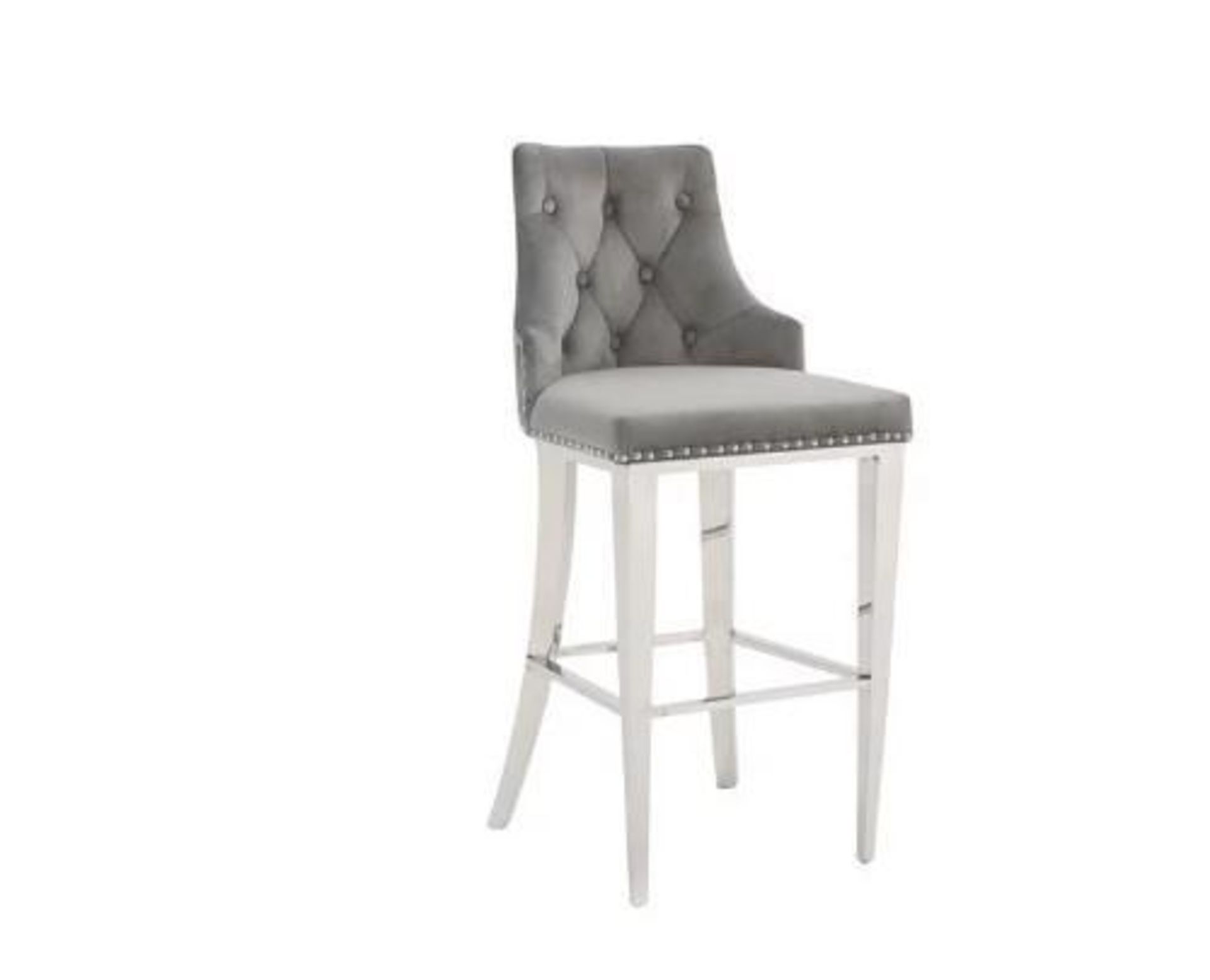 *BRAND NEW* Furniture Village Dolce Bar Stool in Grey. RRP: £279.00 - Image 4 of 5