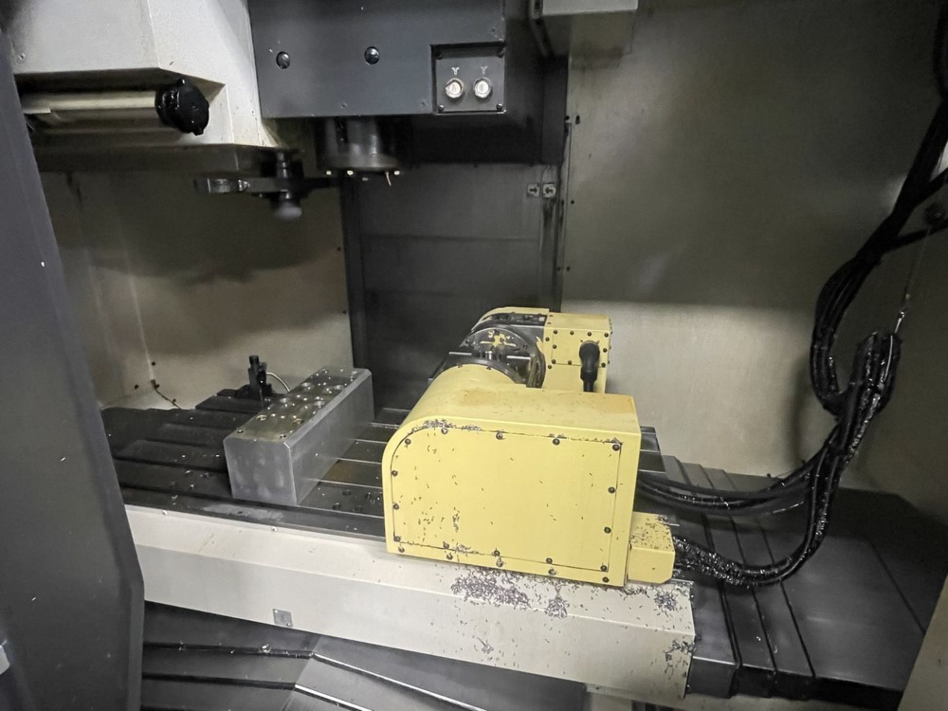 Nikken 5AX-200II 5 Axis Rotary Table, Nikken Alpha 21 Controller, Dual Axis CNC Rotary Tilting Table - Image 2 of 6