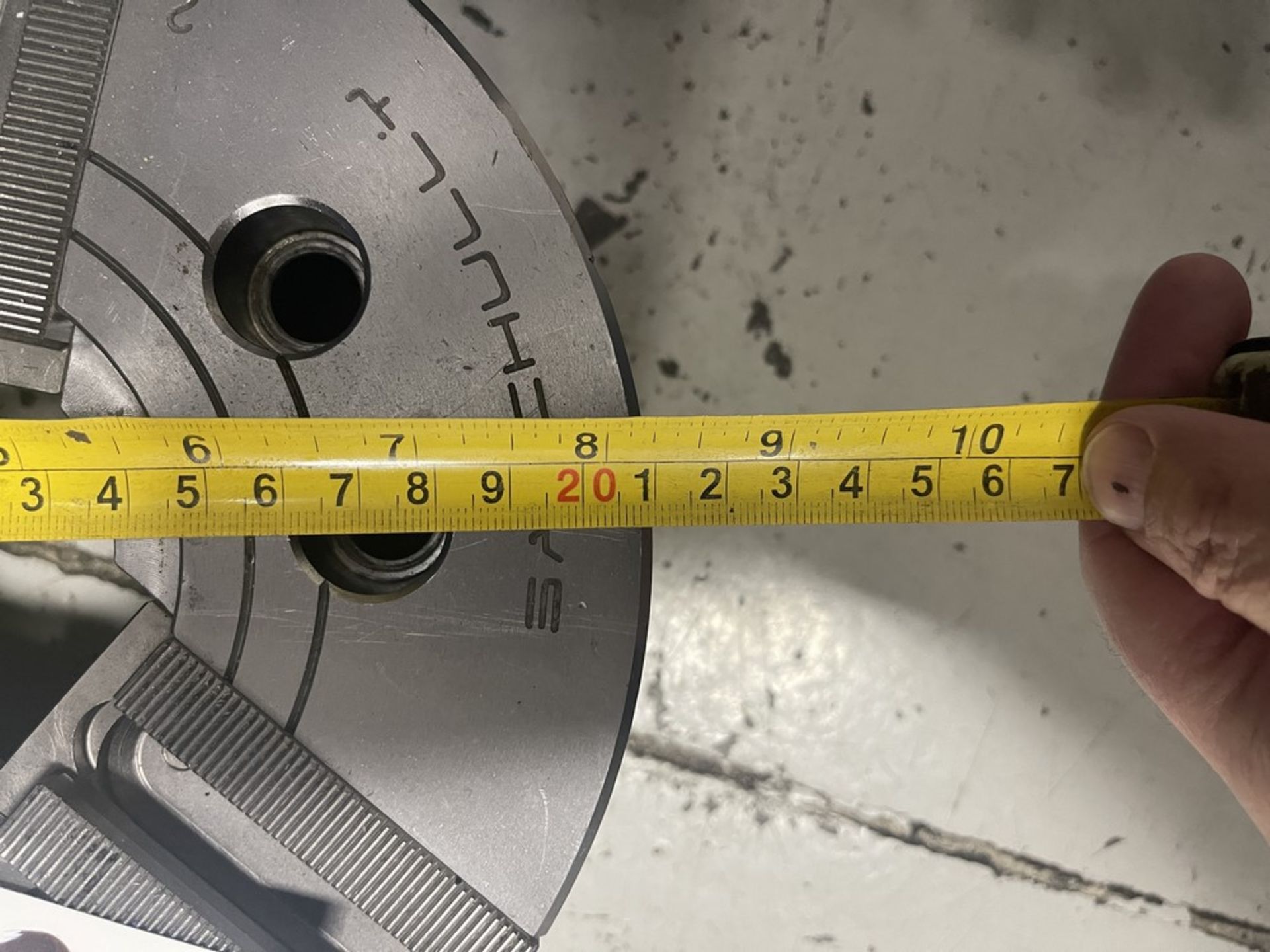 8.25" 3-Jaw Chuck - Image 2 of 2