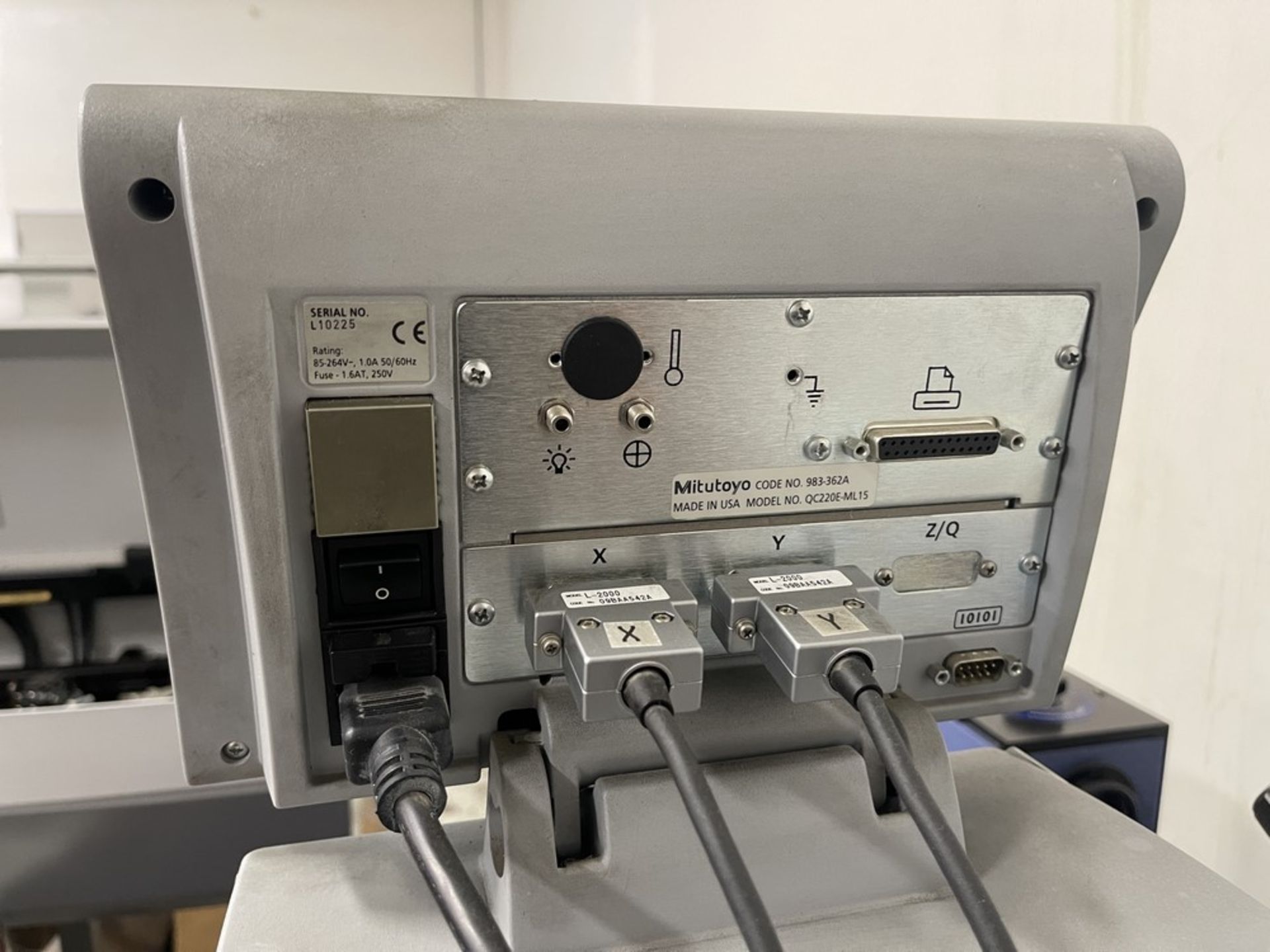 Mitutoyo PH-A14 Optical Comparator on Base w/ Quadra-Chek 200 DRO - Image 5 of 7
