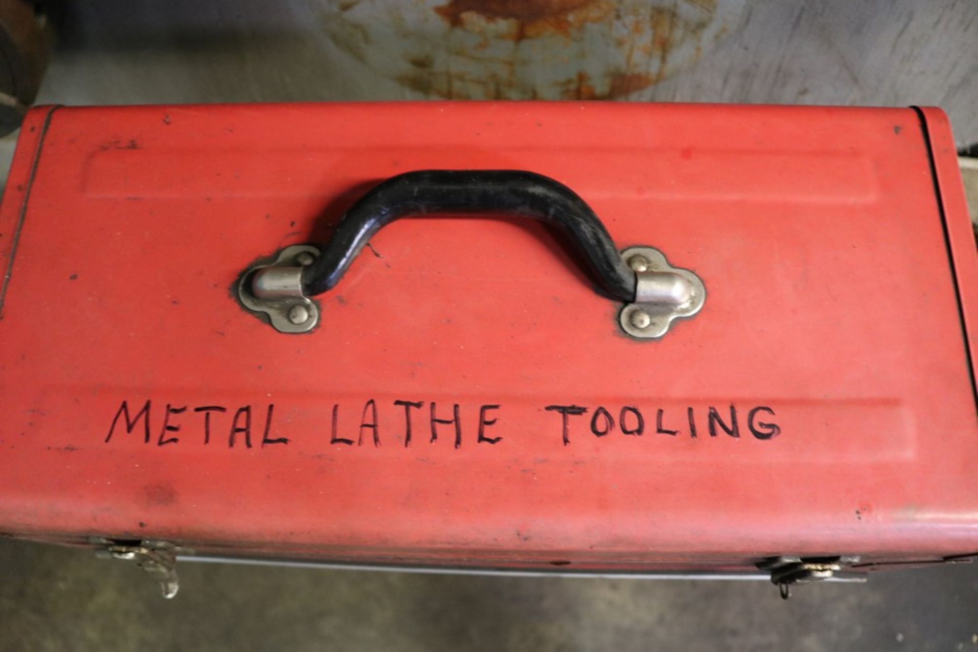Toolbox with Various Lathe Tooling - Image 2 of 6