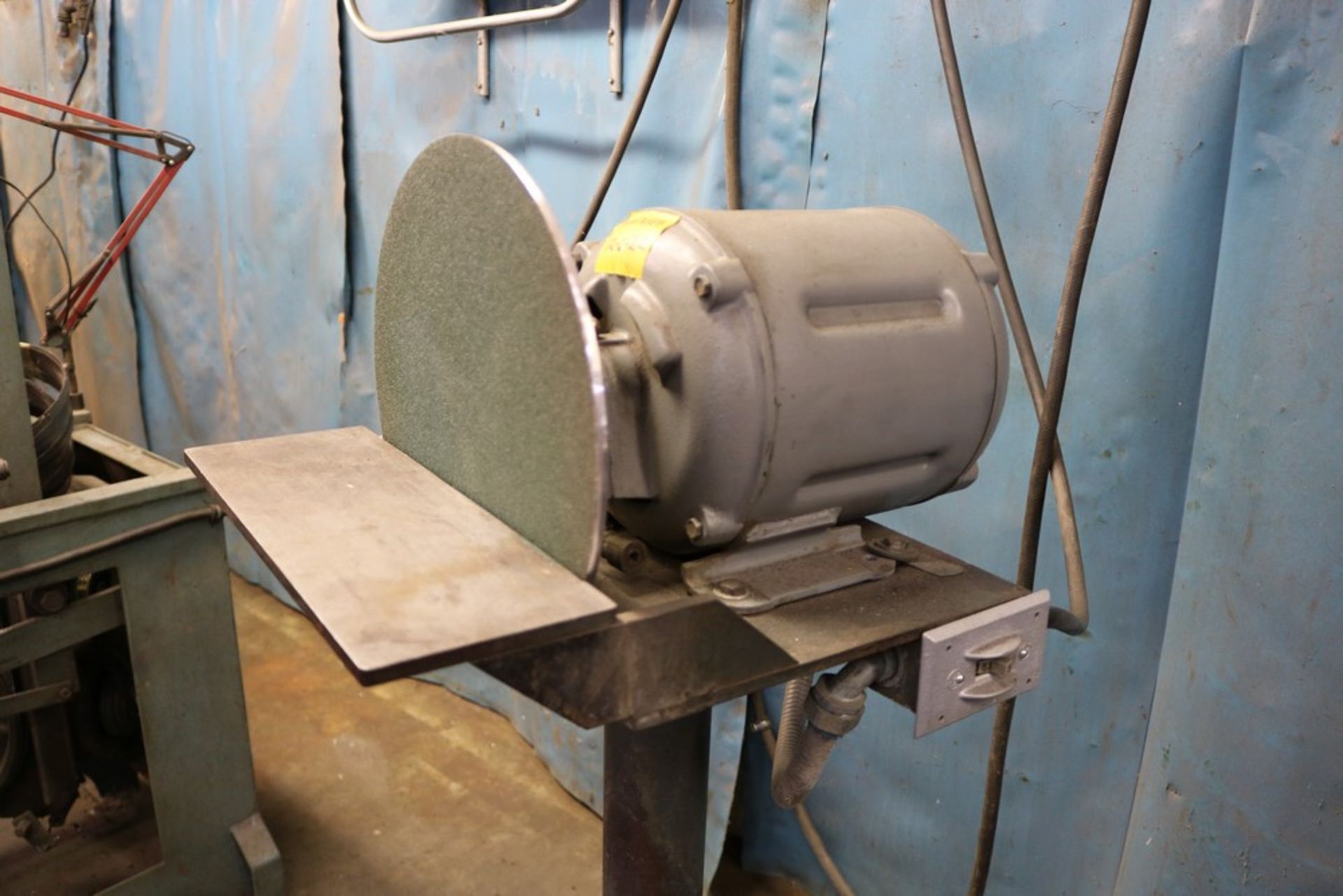 Dayton 12" Disc Grinder 1 1/2 HP on Stand - Image 2 of 3