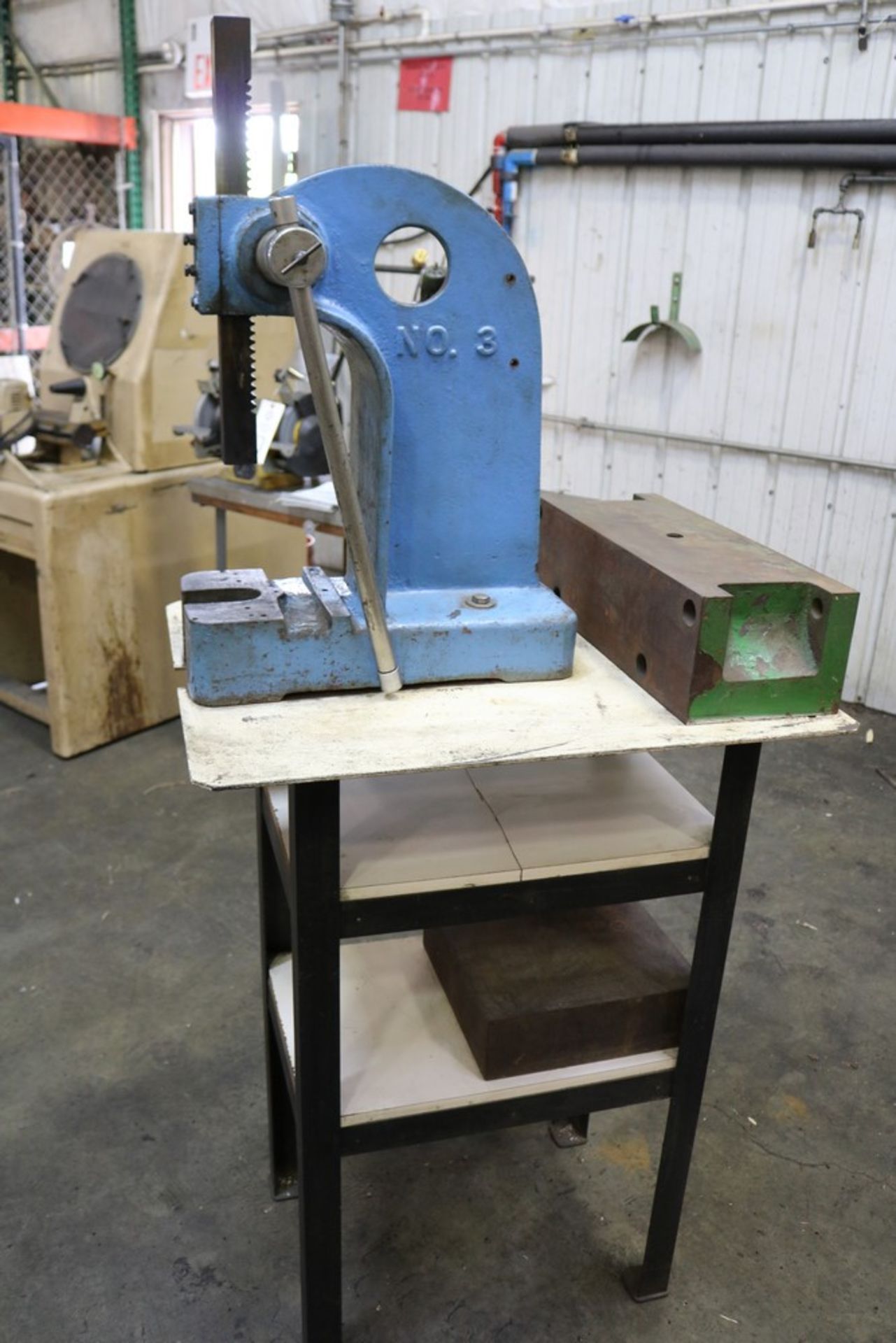 Heavy Duty 13" Arbor Press on Stand - Image 5 of 6
