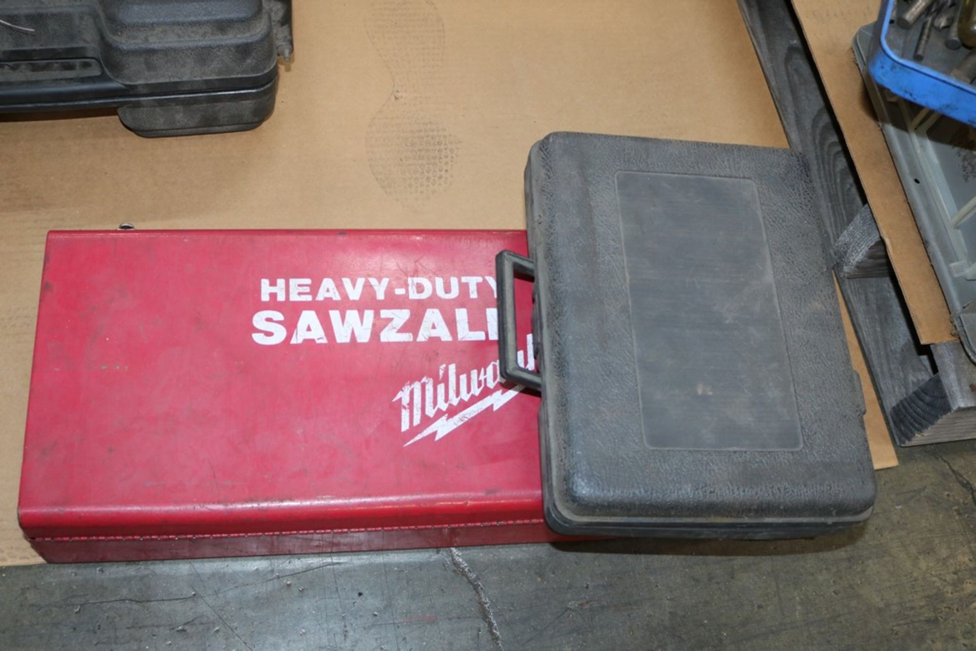 Heavy Duty Milwaukee Sawzall and Pneumatic Air Hammer with Attachments