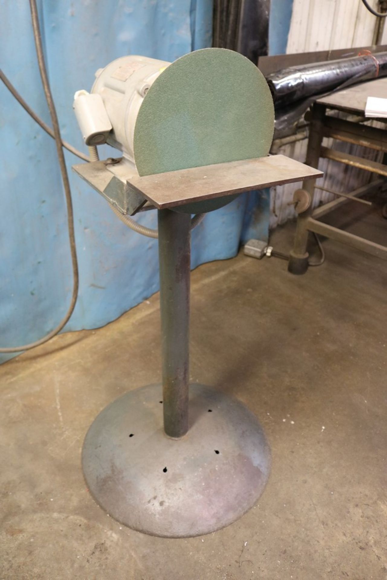 Dayton 12" Disc Grinder 1 1/2 HP on Stand - Image 3 of 3