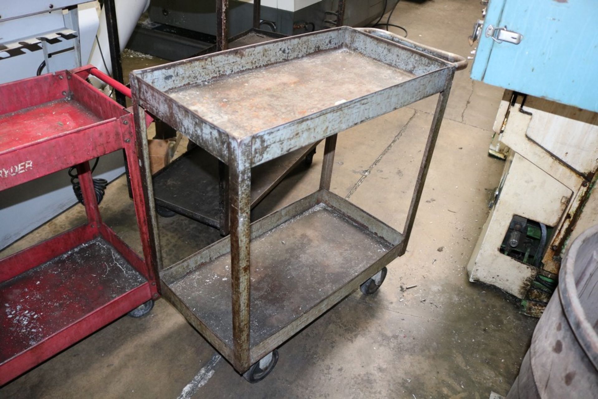 (3) Metal Shop Carts - Image 3 of 4