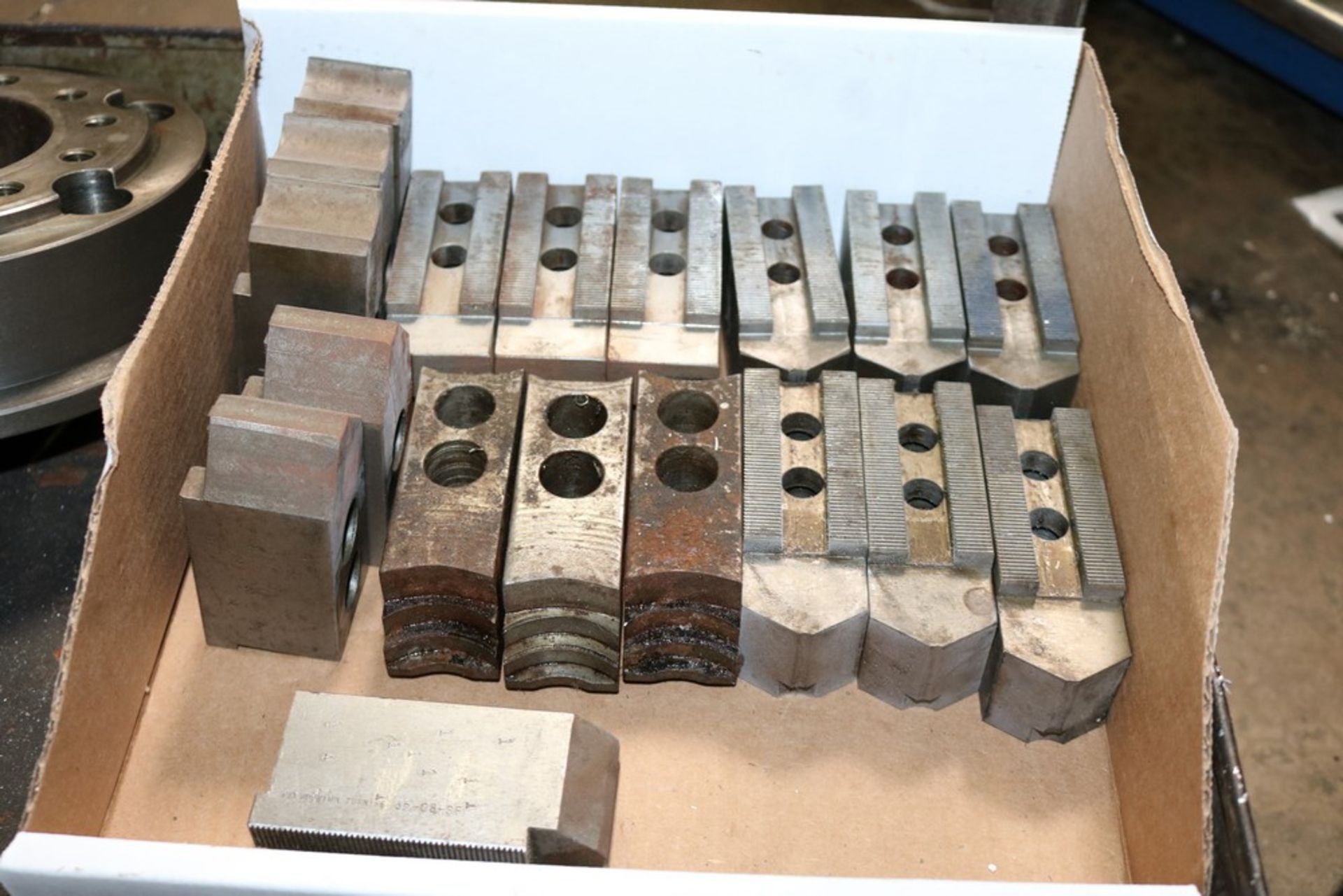 Box of Steel Jaws Various Configurations