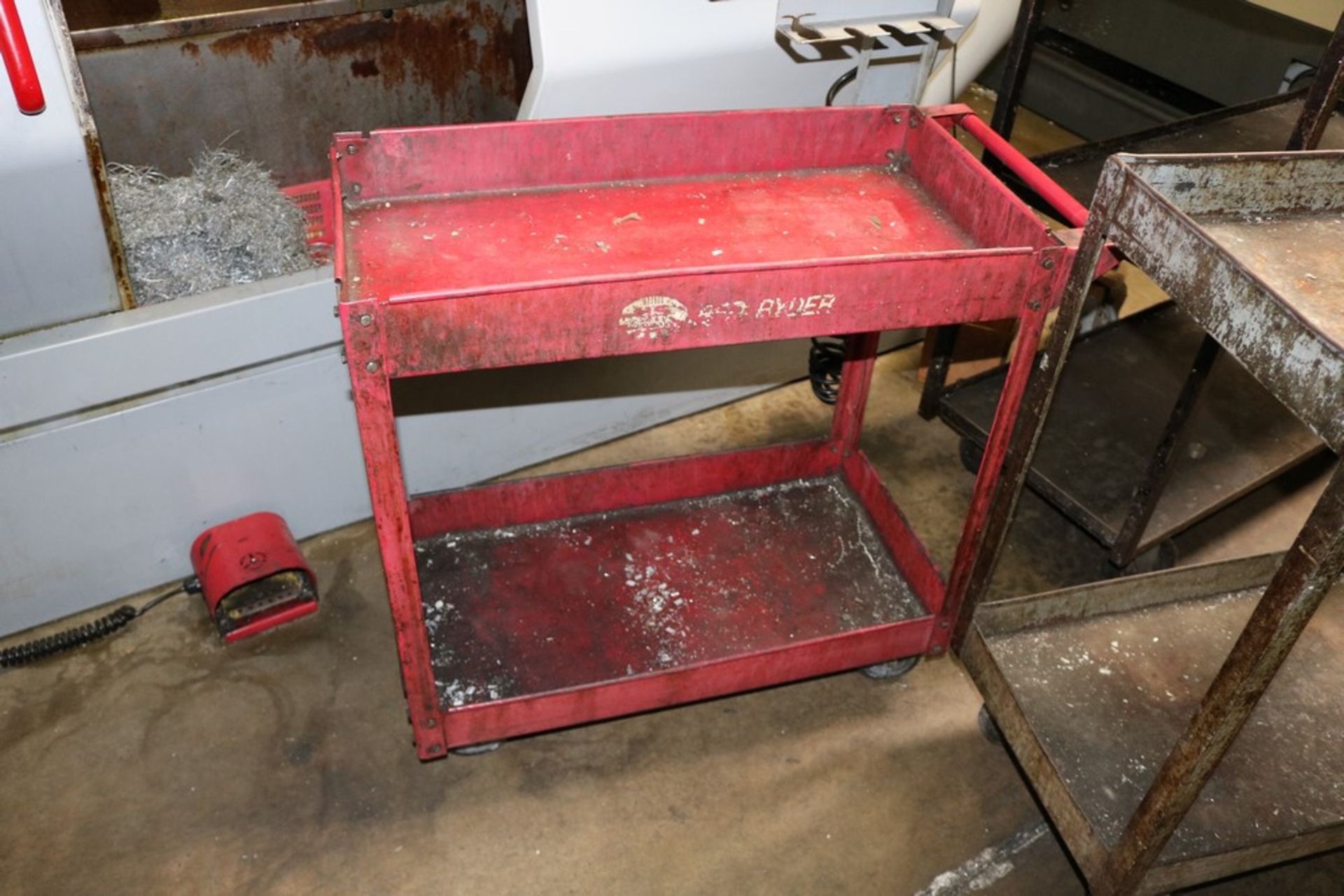 (3) Metal Shop Carts - Image 2 of 4