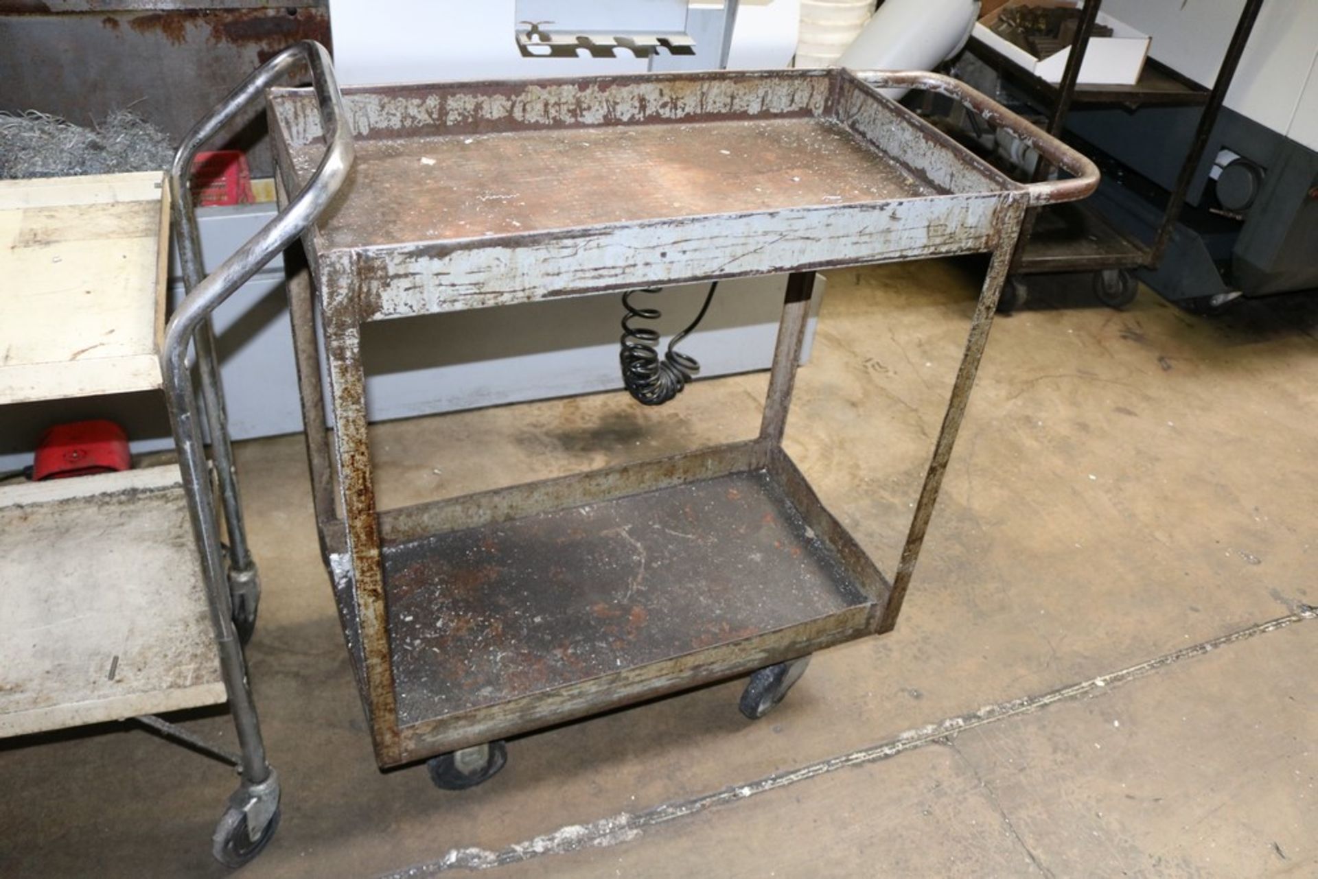 (2) Metal Shop Carts - Image 3 of 3