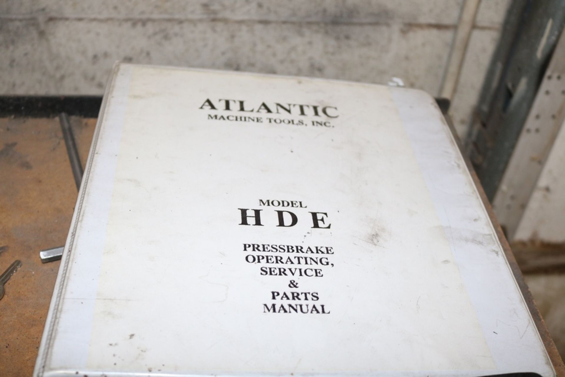 Atlantic Press Brake HDE 45X6, 6', 45 Ton, SN 57812, Autogage Back Gauge 01955446 X1 and X2, R1 - Image 24 of 24