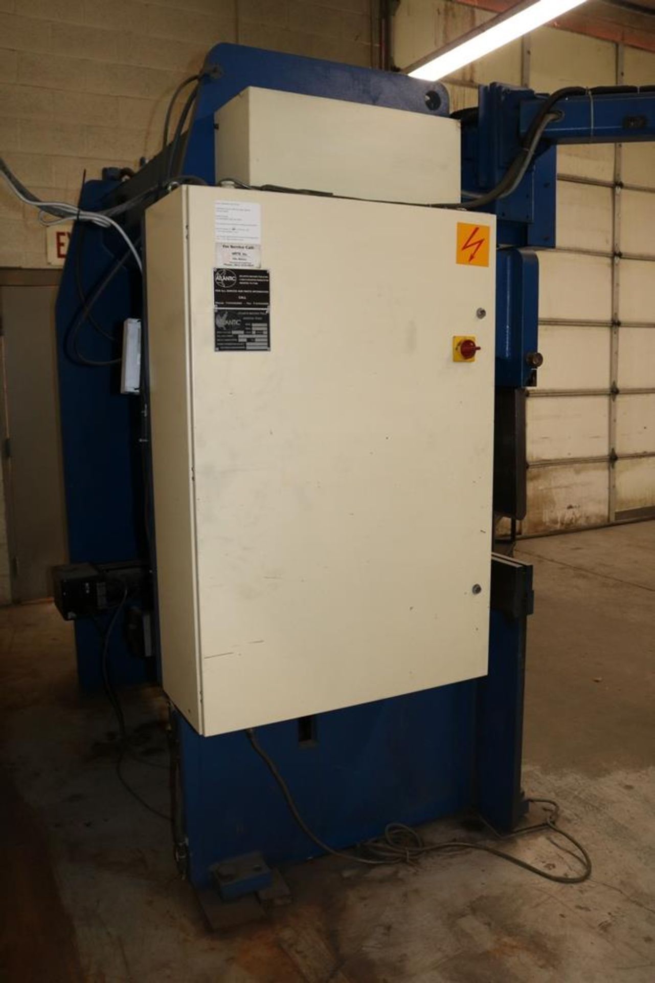 Atlantic Press Brake HDE 45X6, 6', 45 Ton, SN 57812, Autogage Back Gauge 01955446 X1 and X2, R1 - Image 19 of 24