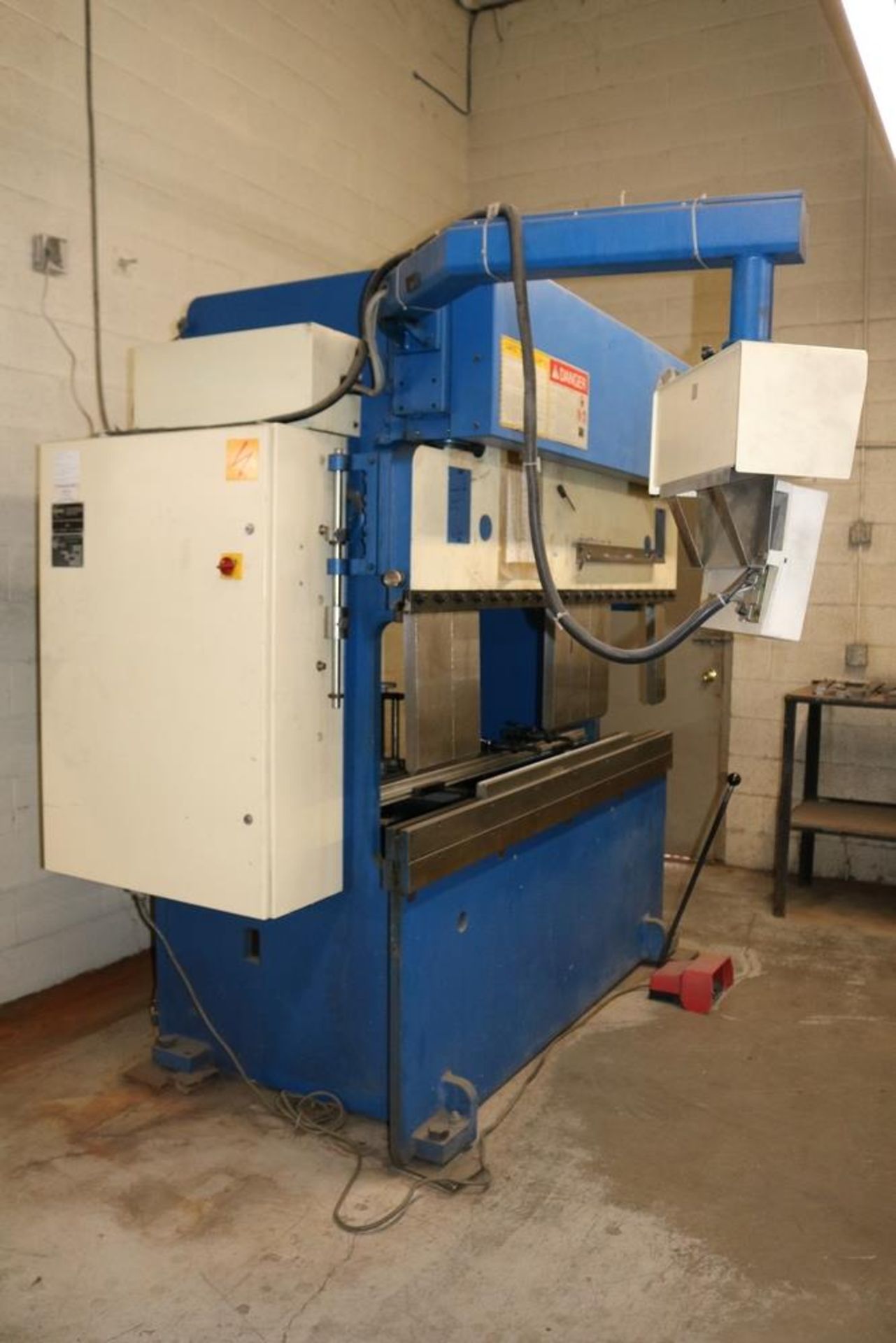 Atlantic Press Brake HDE 45X6, 6', 45 Ton, SN 57812, Autogage Back Gauge 01955446 X1 and X2, R1 - Image 22 of 24