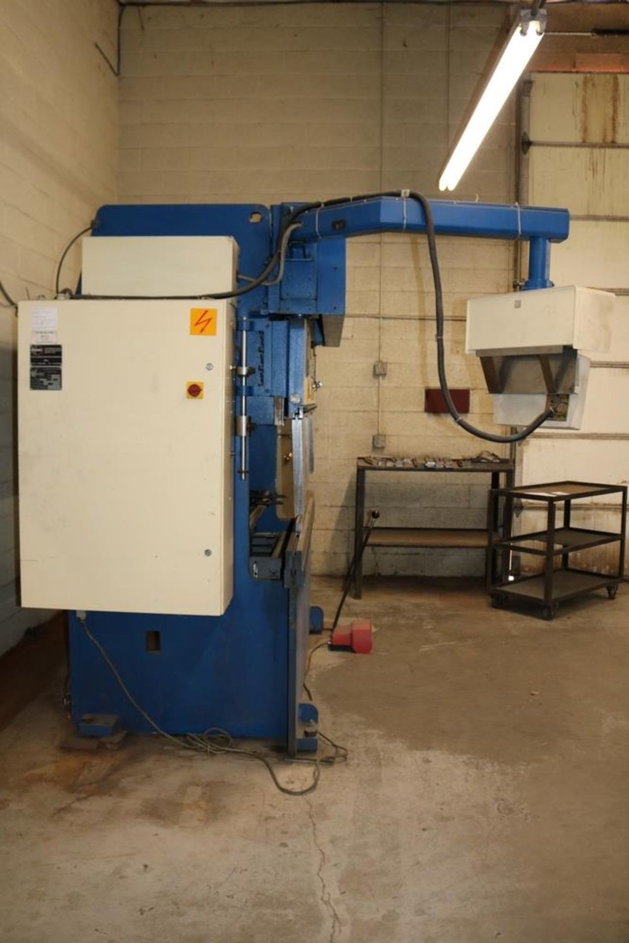 Atlantic Press Brake HDE 45X6, 6', 45 Ton, SN 57812, Autogage Back Gauge 01955446 X1 and X2, R1 - Image 21 of 24