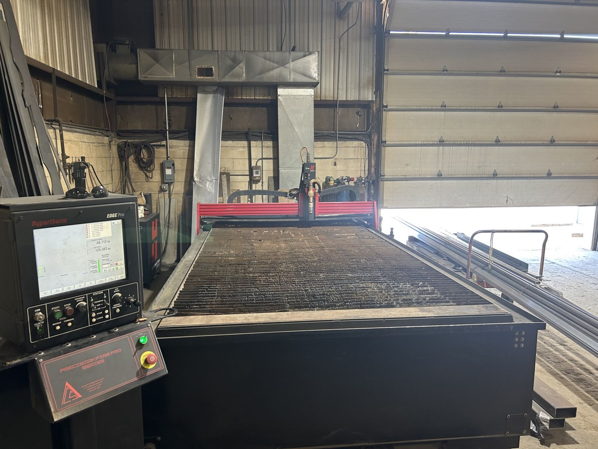 2014 Advance Cutting Systems Precision-Fire Pro 612 HD 6' x 12' Hypertherm HPR130XD Plasma Cutter - Image 5 of 13