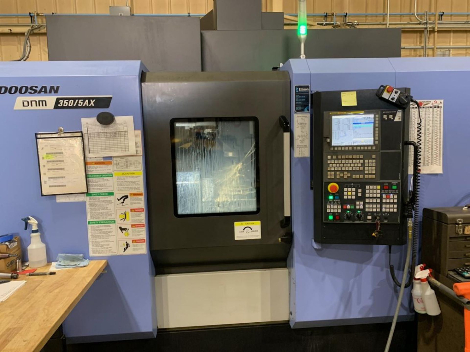 2017 Doosan DNM 350/5AX, CNC Vertical Machining Center