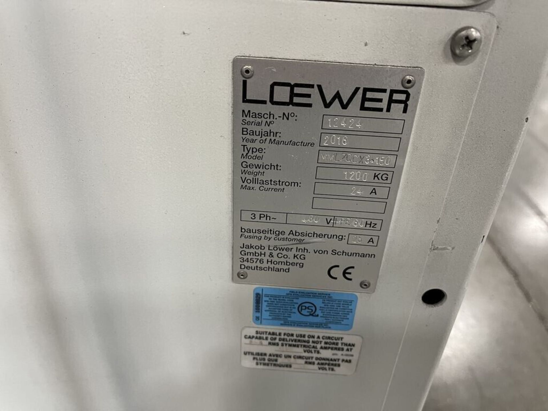 2016 Loewer MMLZCCx3.150, Deburring Machine, - Image 8 of 8
