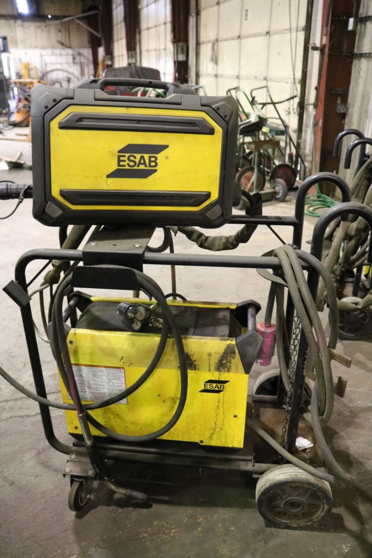 ESAB Warrior 500i Multi Process Welder with Robust Feed Pro Unit - Image 8 of 10