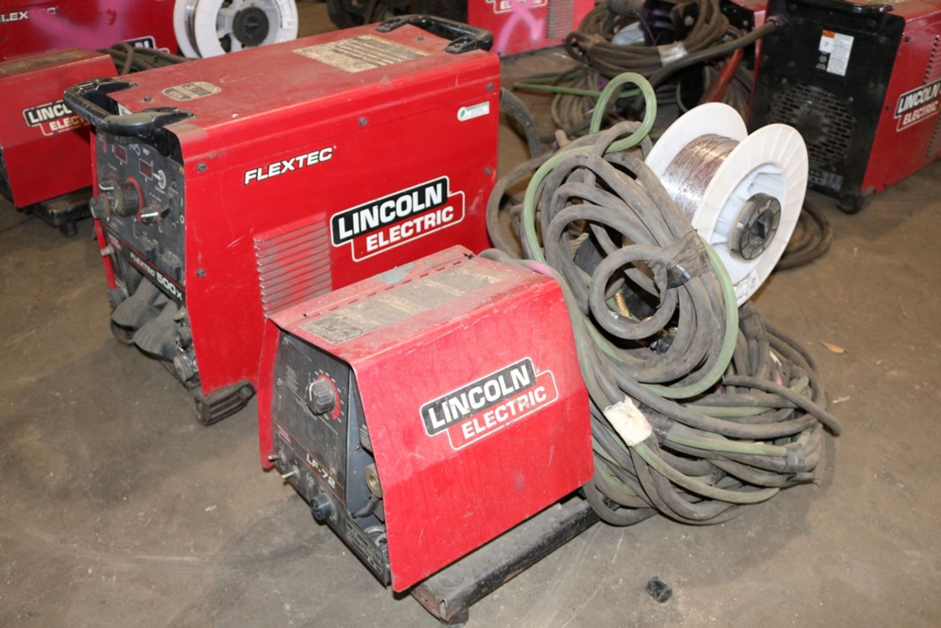 2020 Lincoln Electric Flextec 500X Welder with LF-72 Feeder - Image 3 of 8