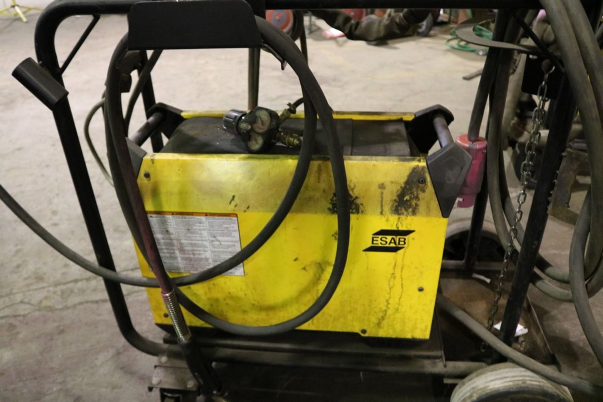 ESAB Warrior 500i Multi Process Welder with Robust Feed Pro Unit - Image 7 of 10