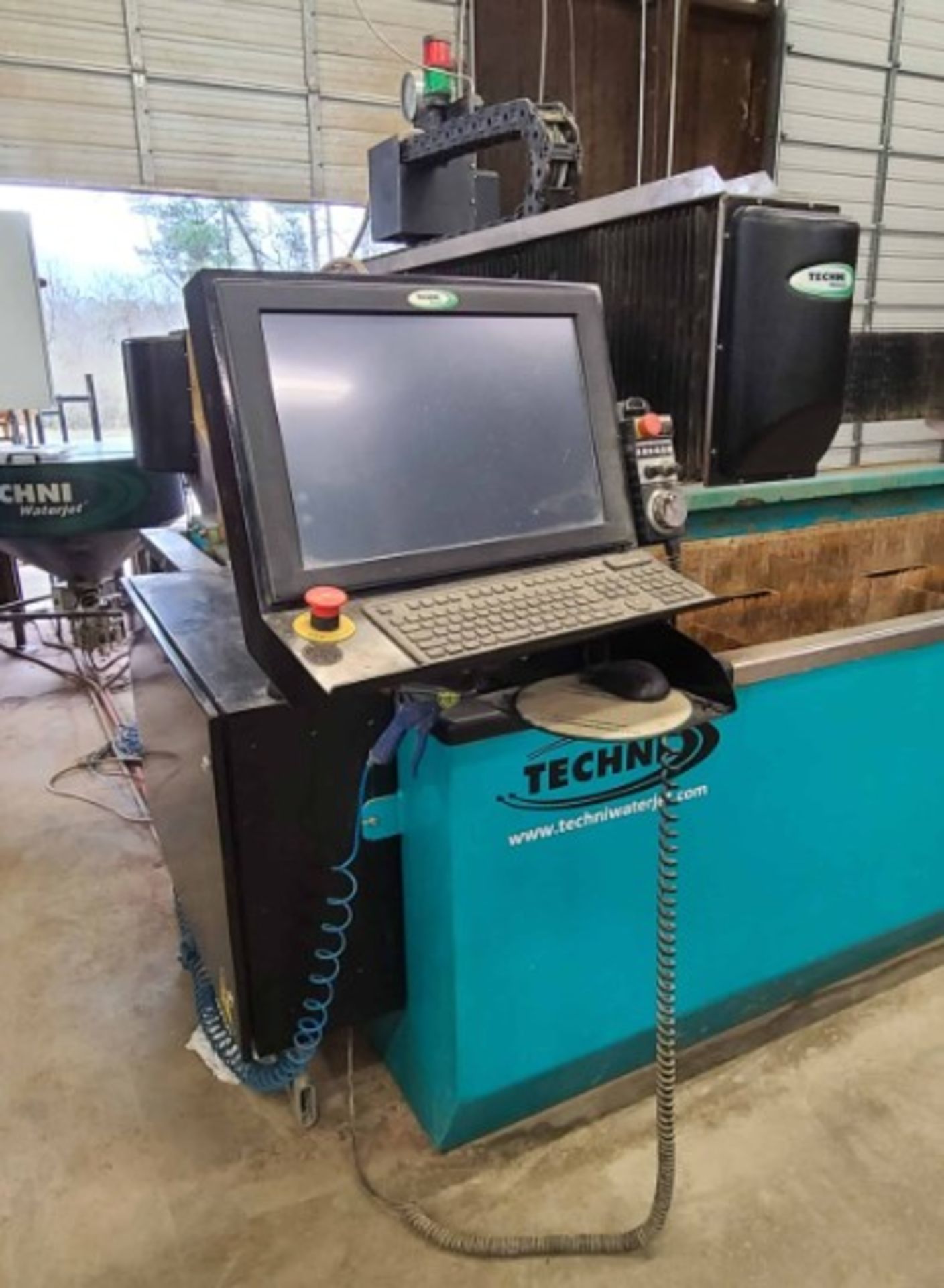 2019 Techni TJ3000-X3, 5.2' x 10.3' CNC Waterjet - Image 4 of 16