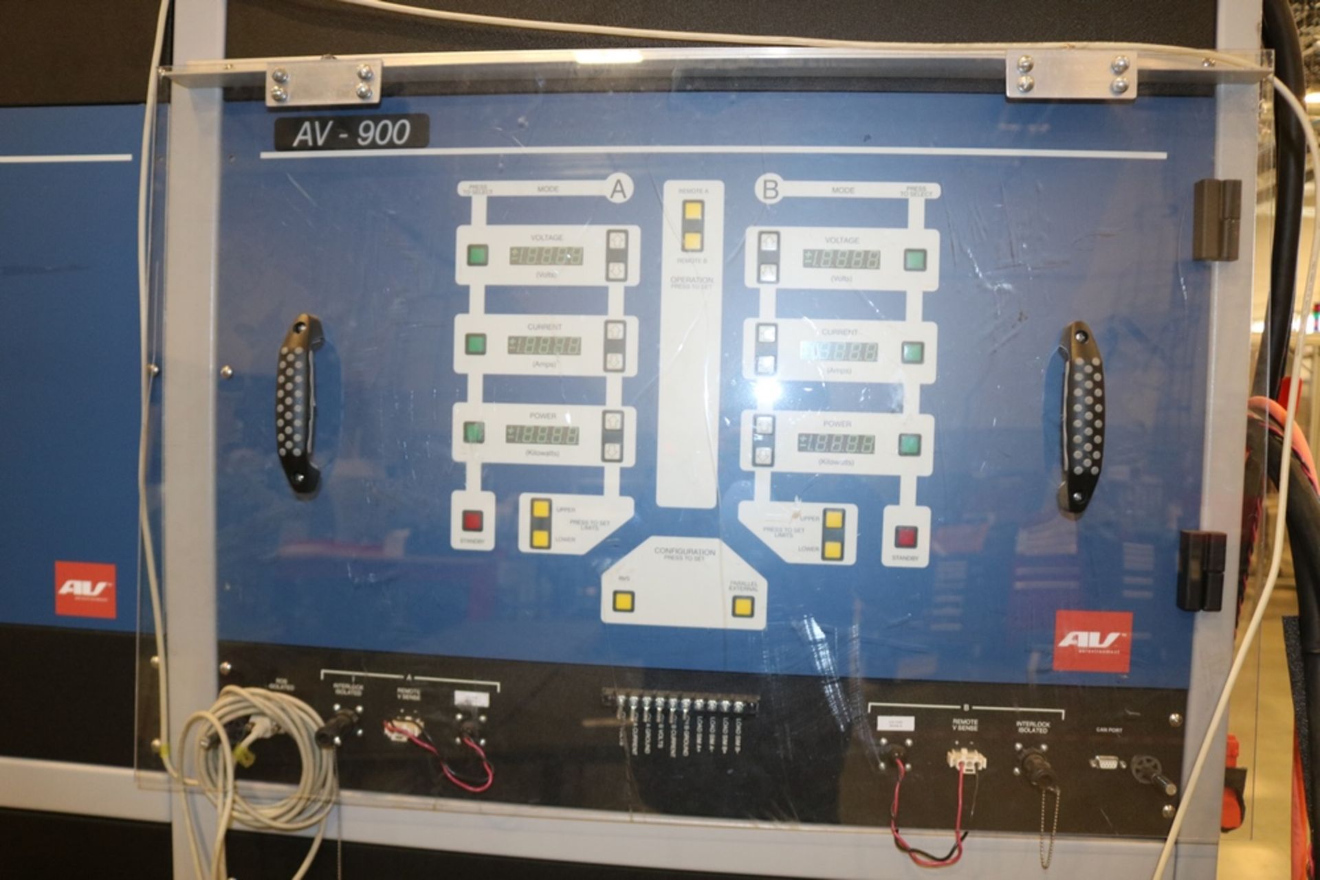 2009 AeroVironment Inc High Power Direct Current Test Bench AV-900 S/N: 00108 Up to 900V Includes: - Image 12 of 12