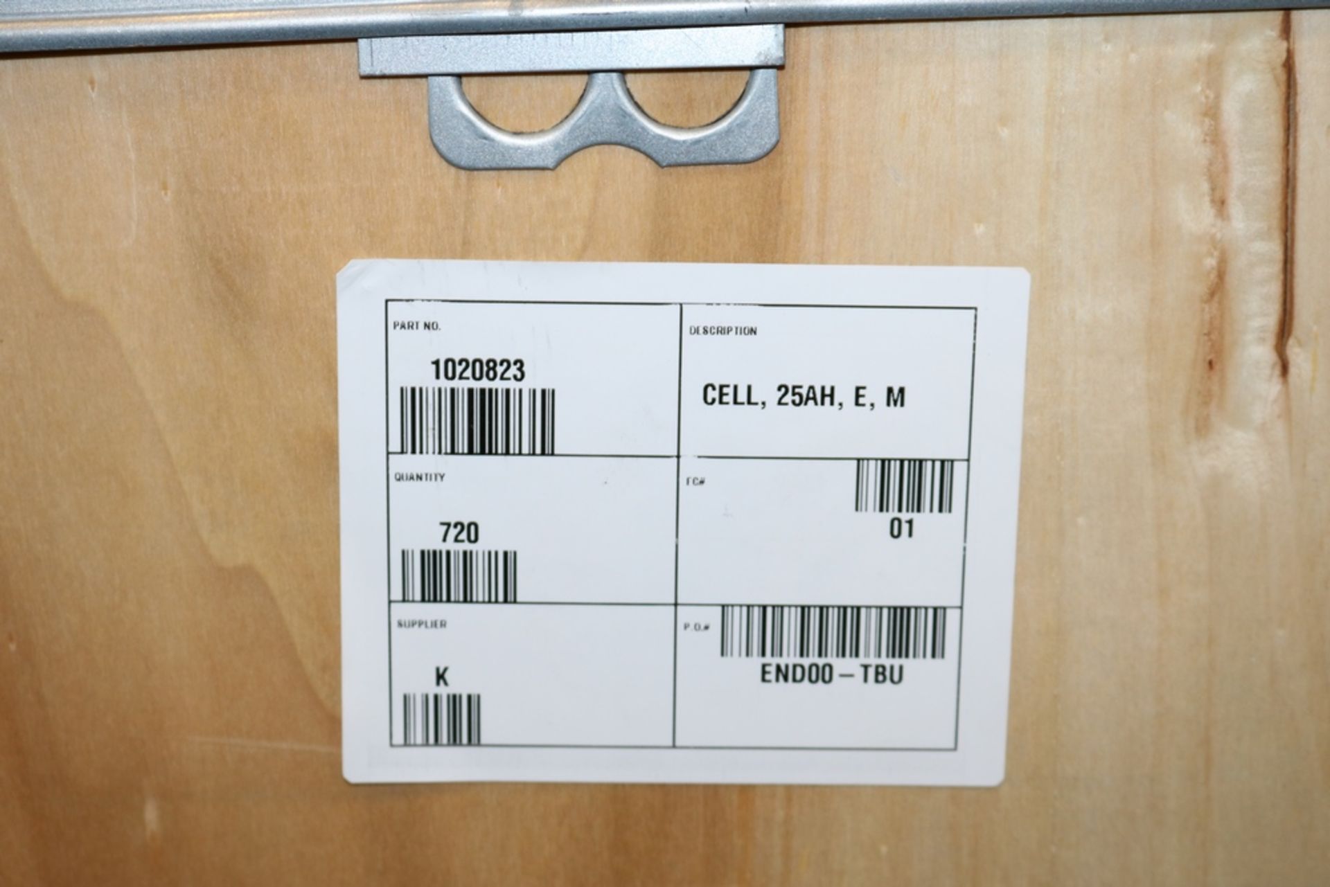 New MGL Cells 25 AH, E, M 720 Per Box 3.7V Lithium Ion Battery Cells - Image 3 of 6