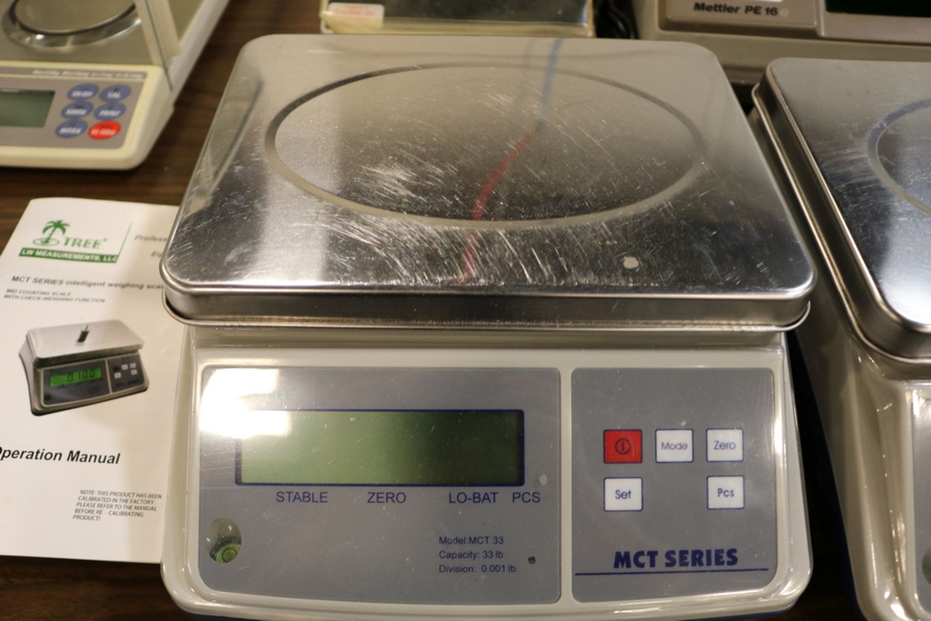 (2) Tree MCT 22 Series Intelligent Weighing Scale 33 lb Capacity Mid COunting Scale - Image 5 of 7