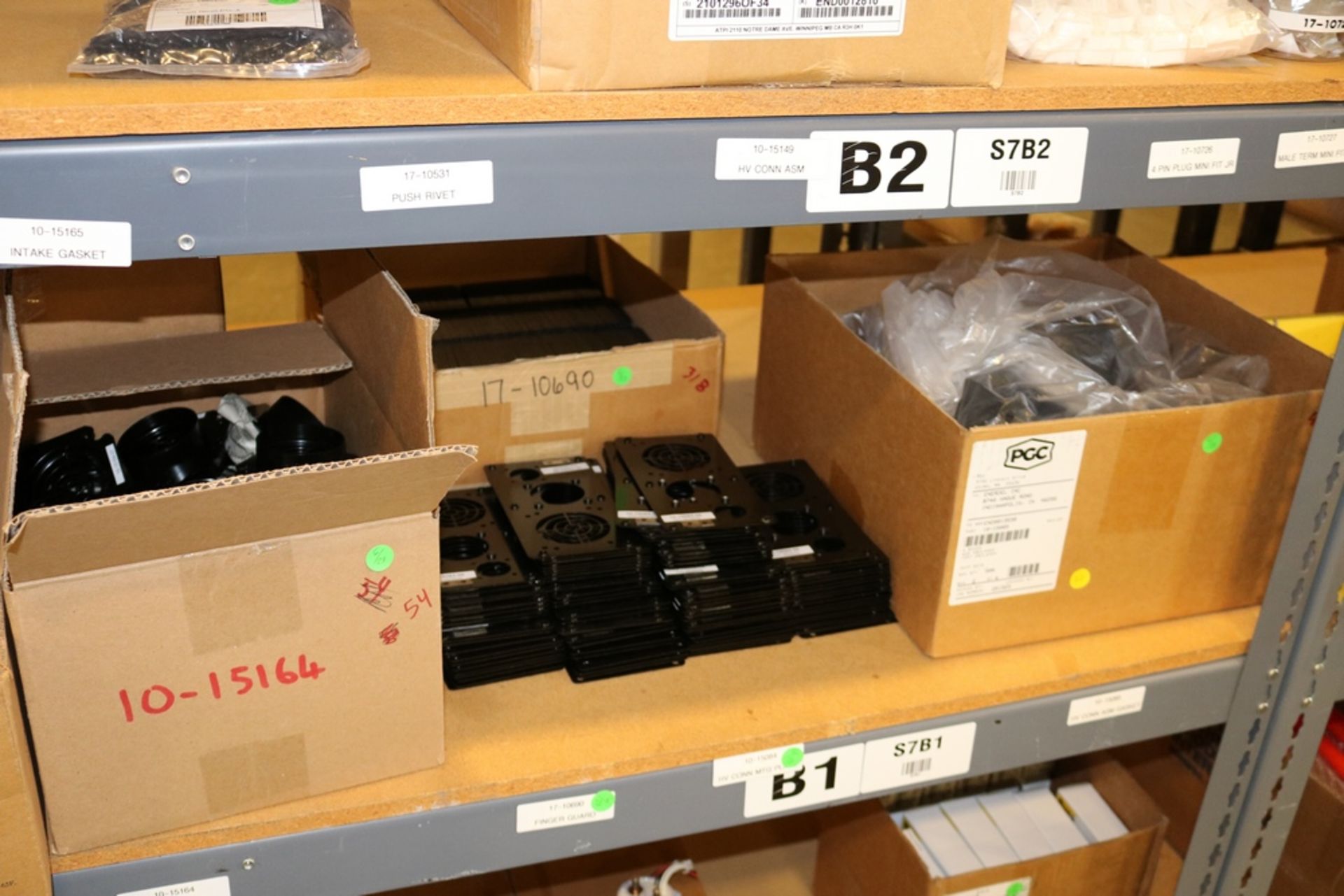5 Tier Heavy Duty Material Rack w/ Plastic Caps, Gasket, Mill Vent ...