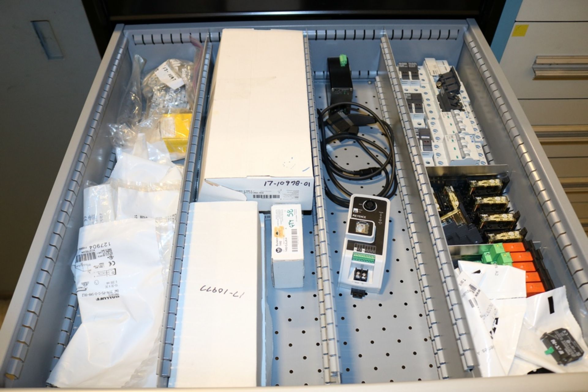 Lista 8 Drawer Heavy Duty Cabinet Thermal Past Gear, Scanner, Panel Box Accessories Allen Bradley - Image 5 of 12