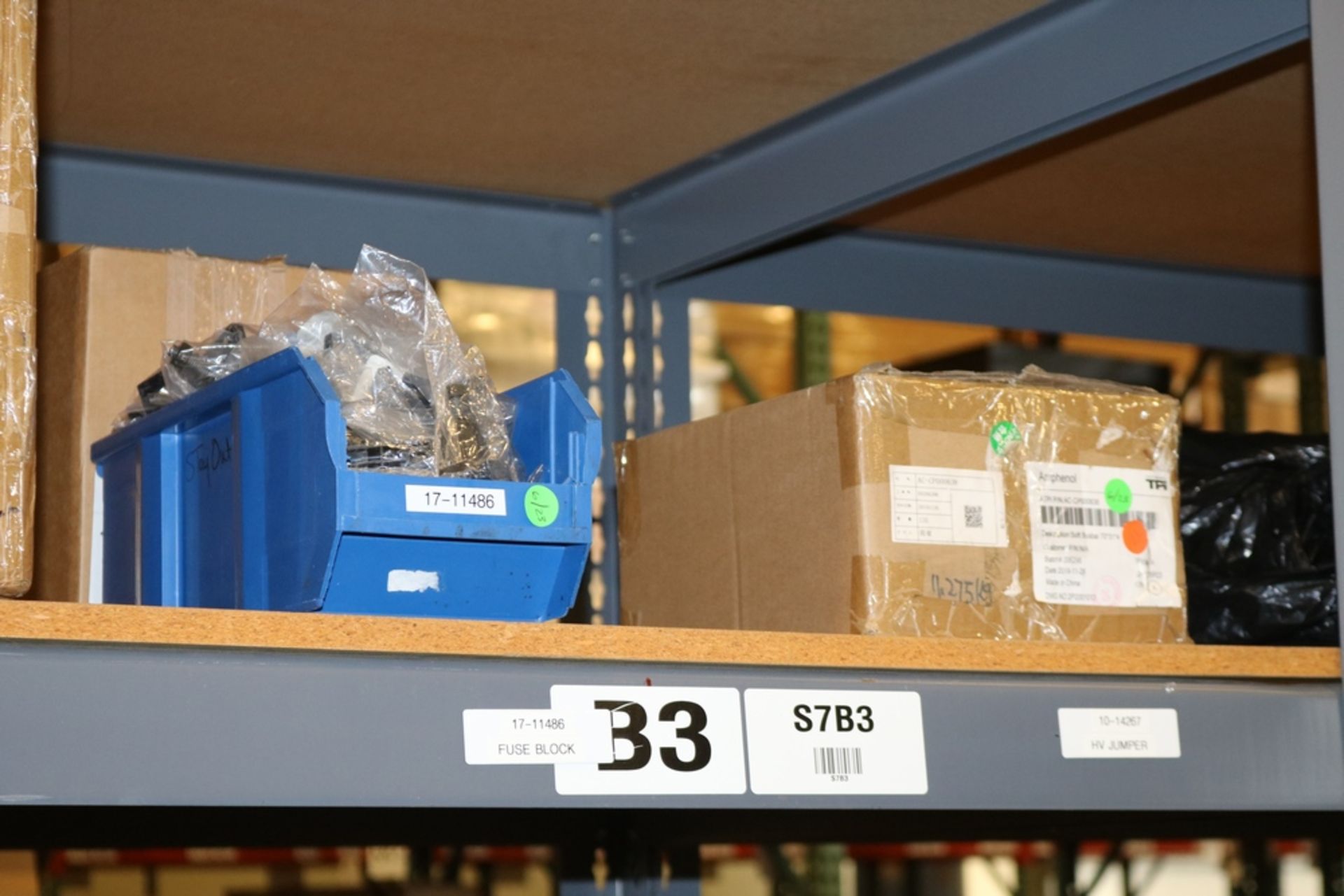 5 Tier Heavy Duty Material Rack w/ Plastic Caps, Gasket, Mill Vent Covers, Fuse Stands, HV Copper - Image 4 of 14