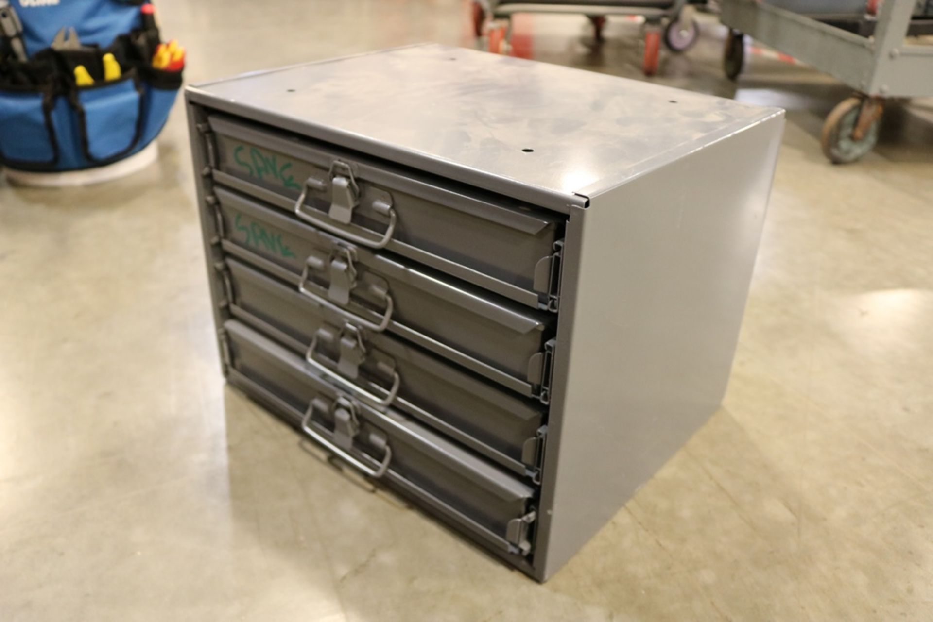 Stainless Steel Misc Hardware 4 Drawer Storage Box - Image 2 of 6