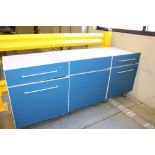 (3) Rolling Office Cabinet With Contents, Tools, Inspection Materials and Others