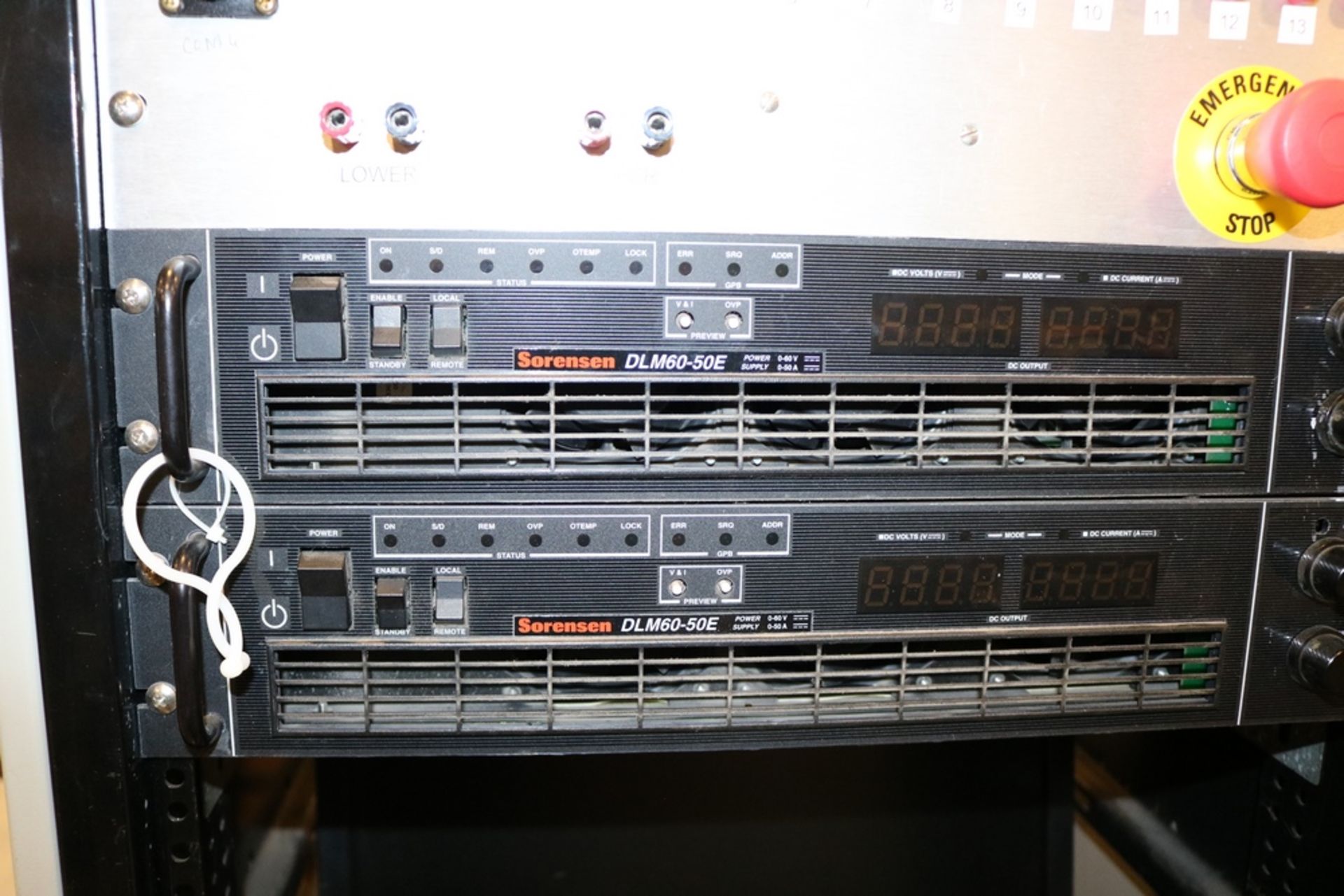 2009 AeroVironment Inc High Power Direct Current Test Bench AV-900 S/N: 00108 Up to 900V Includes: - Image 9 of 12