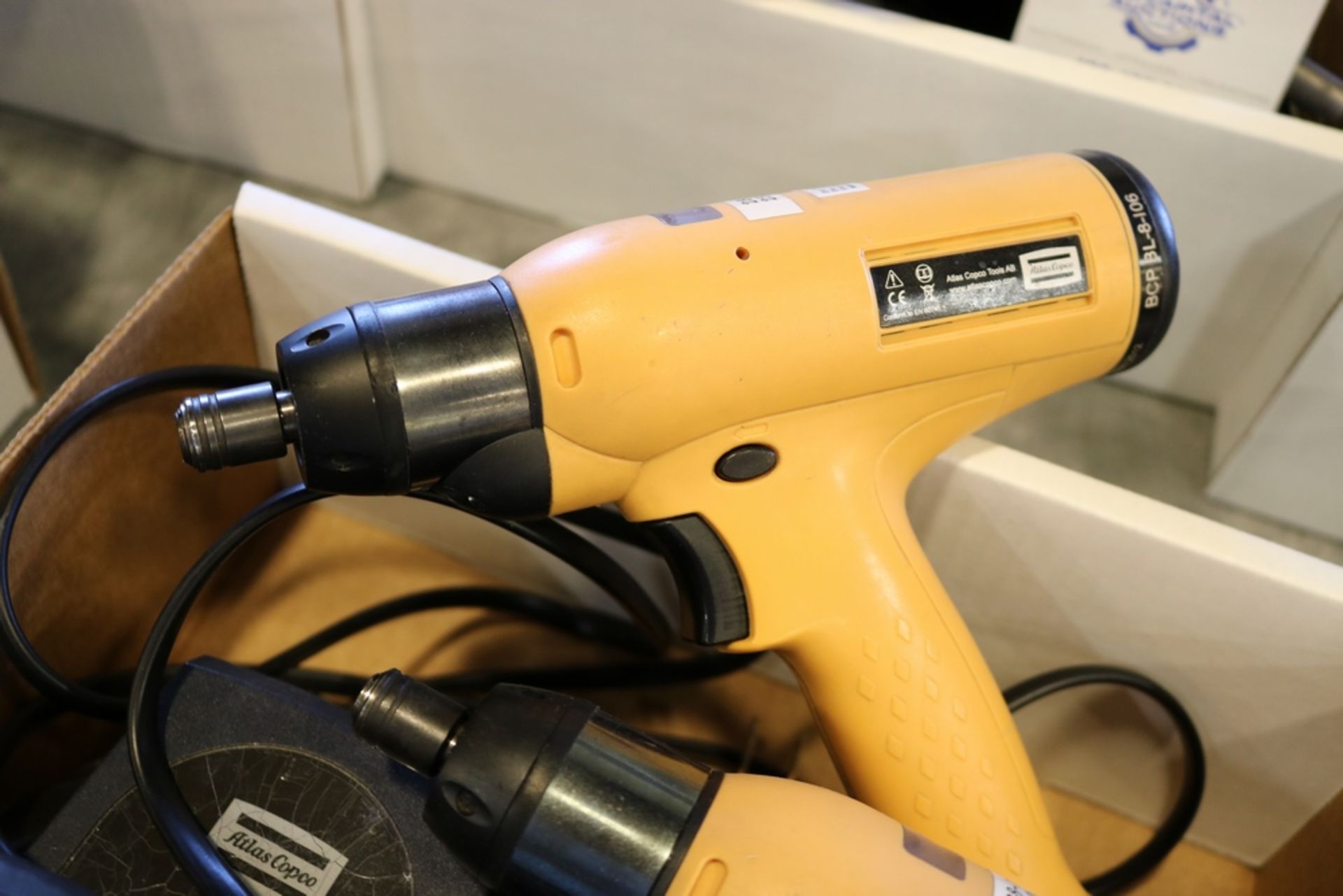 (2) Atlas Copco 18v BCP BL-2-106 Pistol Cordless Screwdriver with a Range of Torques with - Image 5 of 8