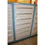 Stanley Vidmar 6 Drawer Cabinet M8-M6-M5 M4 & M3 Screws, Hardware, & M-3-M8 Inserts