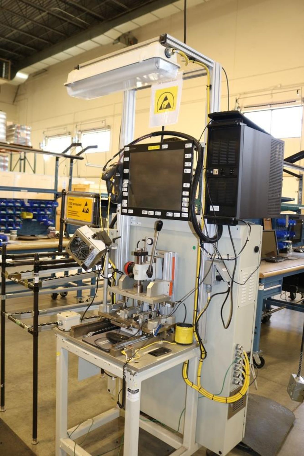 Module Assembly Press Stations Scanner, PC & Monitor Independent Breaker Made By Pro Tech Machine - Image 7 of 10