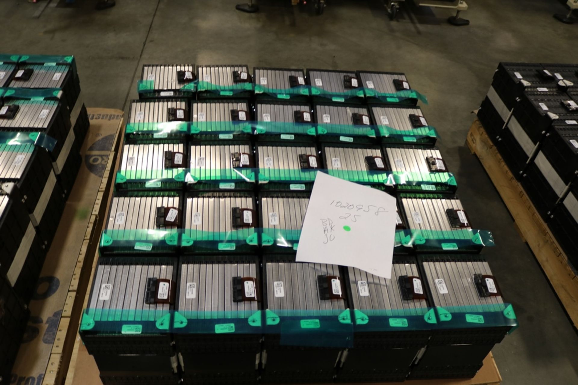 IBIS Project Completed Lithion Ion Battery Modules (25 Per Pallet)
