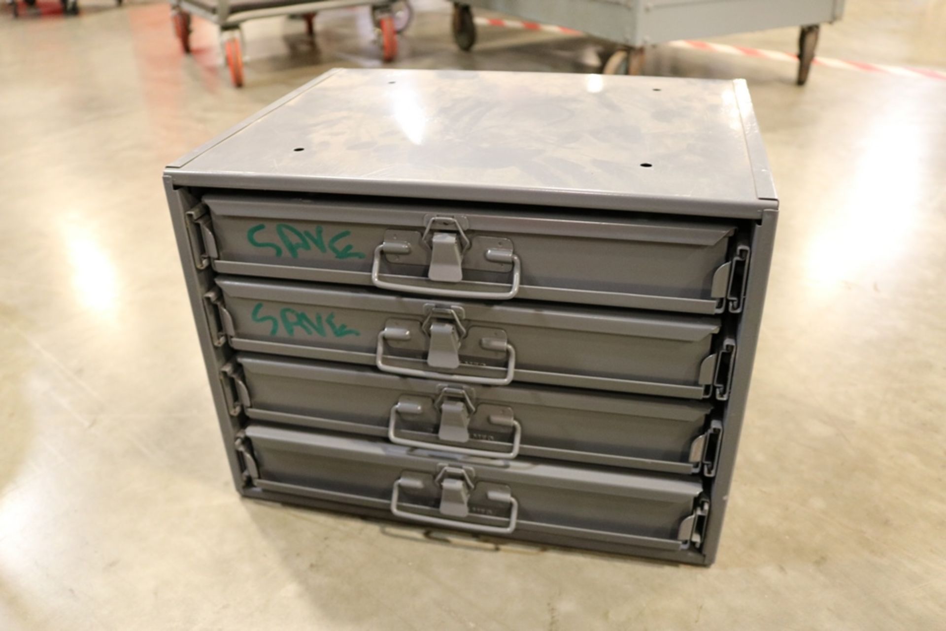 Stainless Steel Misc Hardware 4 Drawer Storage Box