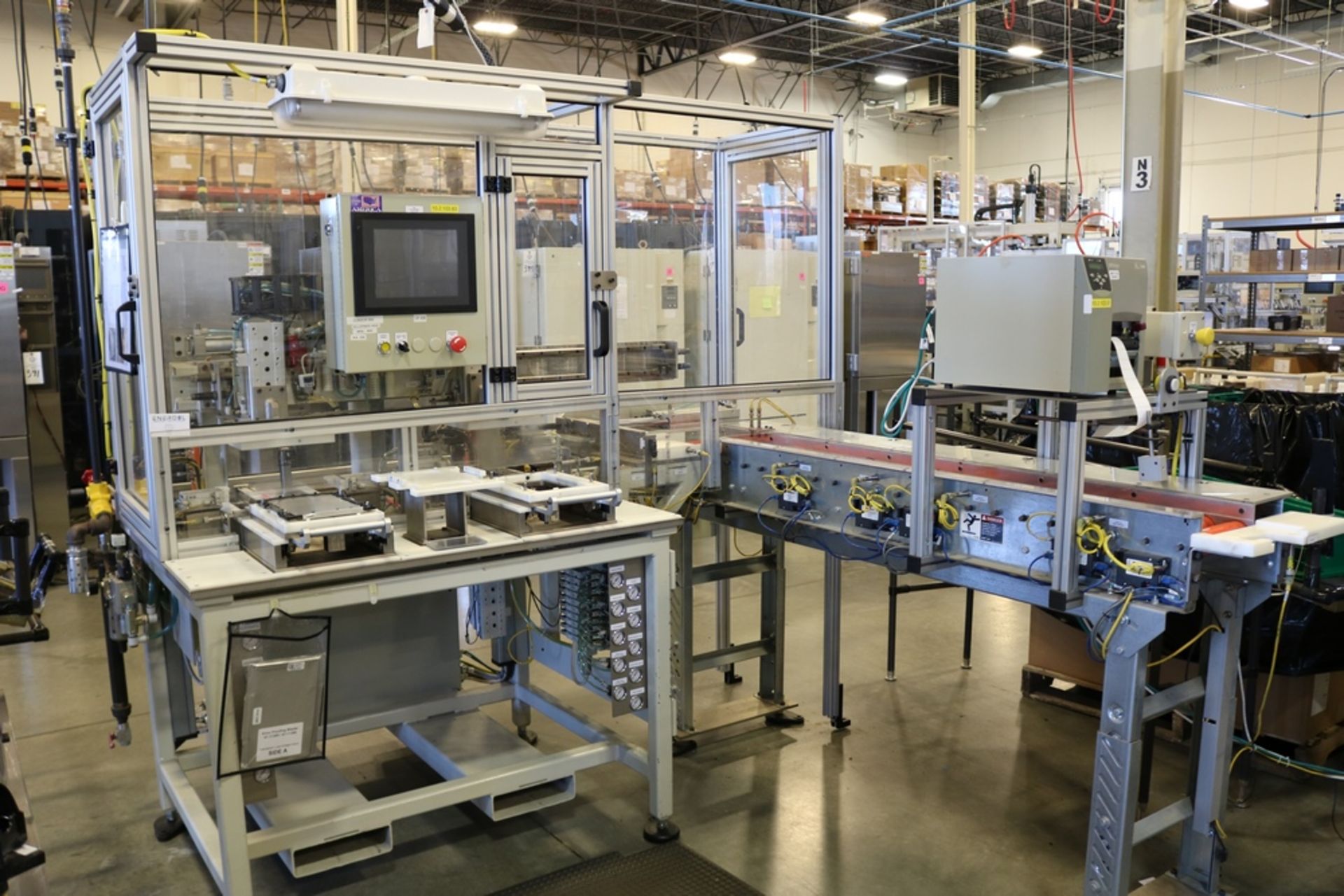 3 Station Automated Module Assembly Line Built by Pro Tech Machine for Enerdel Module Assembly - Image 11 of 48