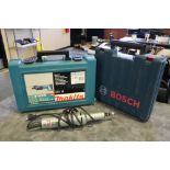Bosch Cordless Starlock Oscilating Multi-Tool Makita HR2455X, Rotary Hammer Drill with Attachments &