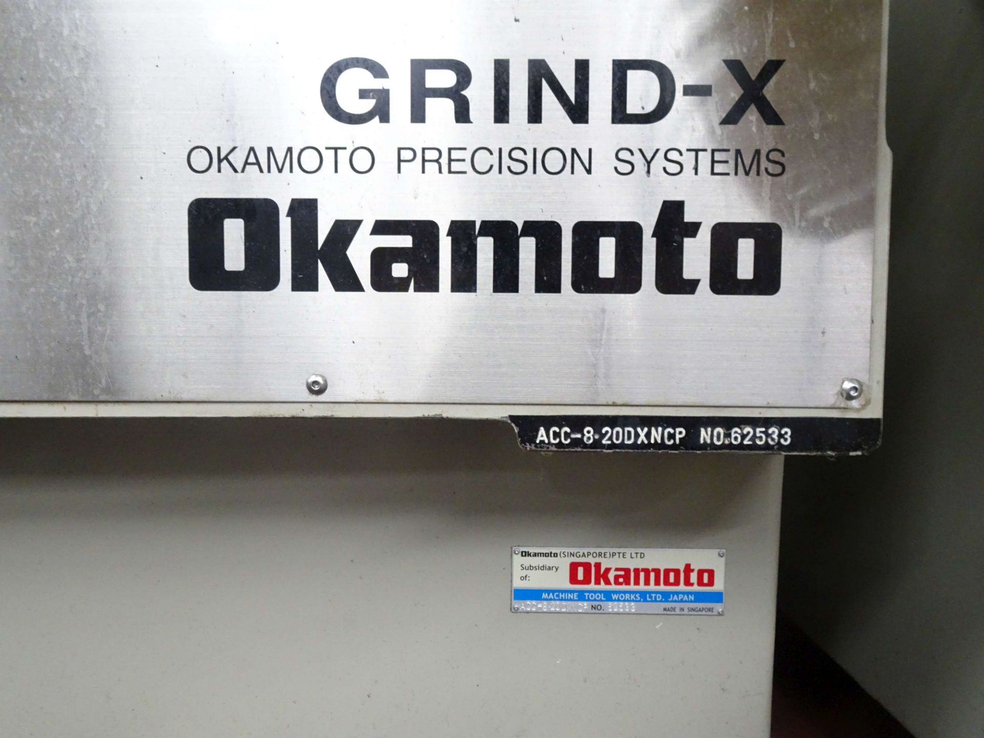 Okamoto 8" x 20" Grind-X CNC Grinder - Image 19 of 20